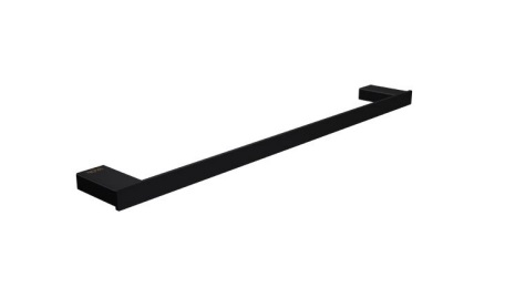[TOA-NOV-NVACC1128] TOALLERO DE BARRA ACERO INOXIDABLE 60 CM SERIE LINE ACC NOIR / NEGRO MATE REF. NVACC1128 MARCA NOVA