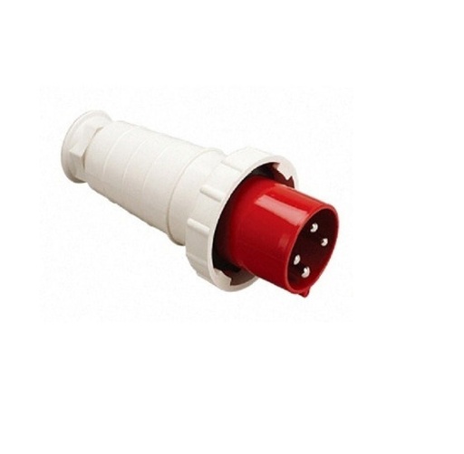 [TOM-AND-CON10143] TOMA INDUSTRIAL MACHO 2P + T 220 - 250V 63A IP67 MOD. AM-033 REF. 10143 MARCA ANDELI