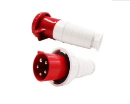 [TOM-AND-CON10145] TOMA INDUSTRIAL MACHO 3P + T 380 - 415V 125A IP67 MOD. AM-044 REF.10145 MARCA ANDELI