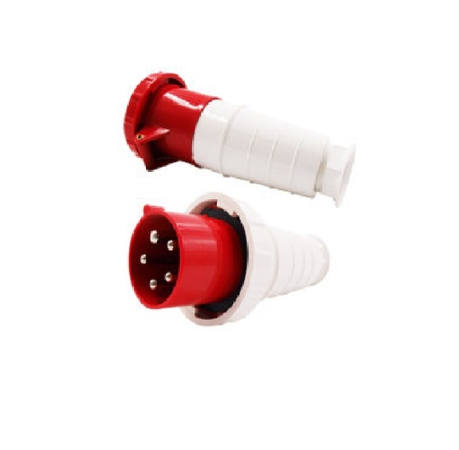 [TOM-AND-CON10271] TOMA INDUSTRIAL HEMBRA 4 P + T 220 - 415 V 63A IP44 MOD. AM-235 REF.CON10271 MARCA ANDELI