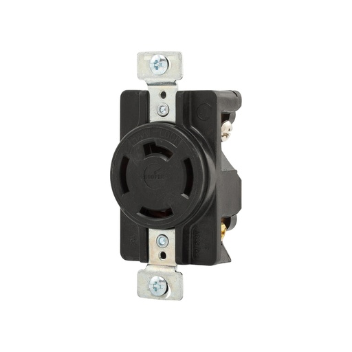 [TOM-EAT-7410B] TOMA TRIFASICA 20 AMP P/ EMPOTRAR 120-208V CON BLOQUEO DE SALIDA REF. 7410B / TOM-711 MARCA EATON