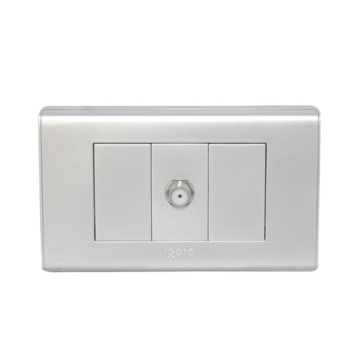 [TOM-IGO-A2071S-S] TOMA PARA TV. COLOR PLATA REF. A2071S-S MARCA IGOTO