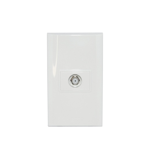 [TOM-IGO-B302-W] TOMA PARA TV. COLOR BLANCO REF. B302-W MARCA IGOTO