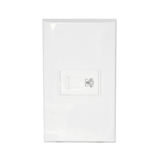 [TOM-IGO-B402-W] TOMA PARA TELEFONO COLOR BLANCO REF. B402-W MARCA IGOTO