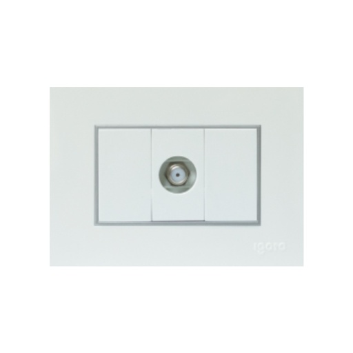 [TOM-IGO-Z302-W] TOMA PARA TV COLOR BLANCO REF. Z302-W MARCA IGOTO