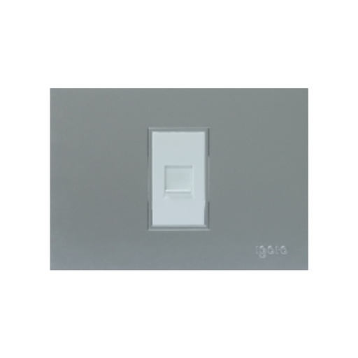 [TOM-IGO-Z408-S] TOMA PARA PC COLOR PLATEADO REF. Z408-S MARCA IGOTO