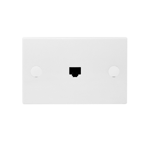 [TOM-VIM-06037.6] TOMA DE CONECTOR RJ45 UTP KEYSTON CAT6 REF. 06037.6 SERIE BLOCK MARCA VIMAR