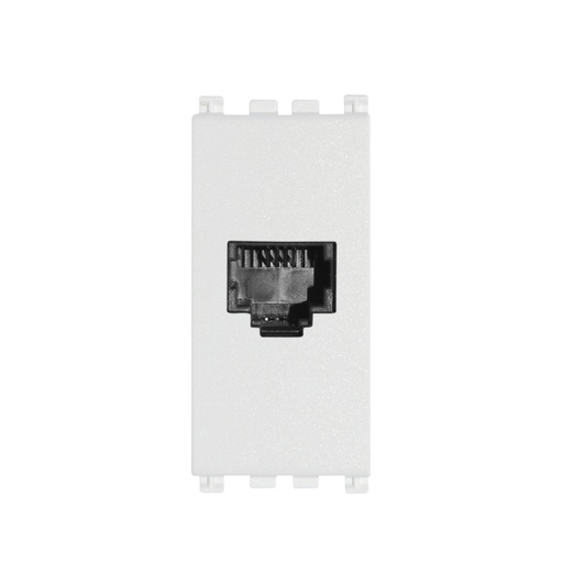 [TOM-VIM-19320.B] TOMA DE CONECTOR RJ11 ( TACO ) / 6 POSICIONES 4 CONTACTOS SERIE ARKE COLOR BLANCO REF. 19320.B VIMAR