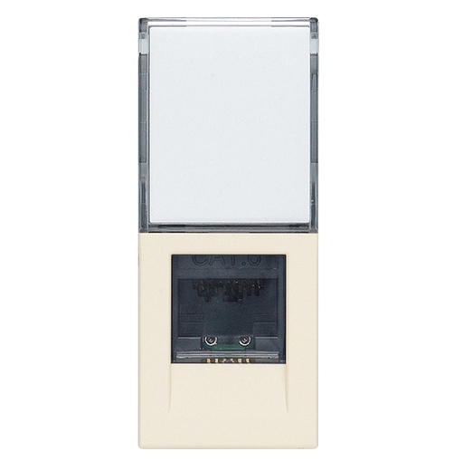 [TOM-VIM-30339.13C] TOMA DE CONECTOR RJ45 NETSAFE CAT 6E UTP 8 CONTACTOS CAÑAMO SERIE LINEA REF. 30339.13C MARCA VIMAR