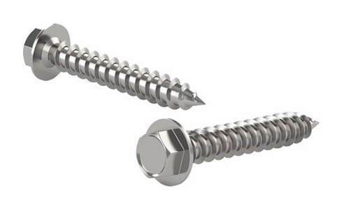 [TOR-HJ-EMP007] TORNILLO AUTORROSCANTE C/HEXGONAL 14 X 1-1/2" (BLISTER 10 UNDS) REF. EMP007 / 236680 MARCA HJ