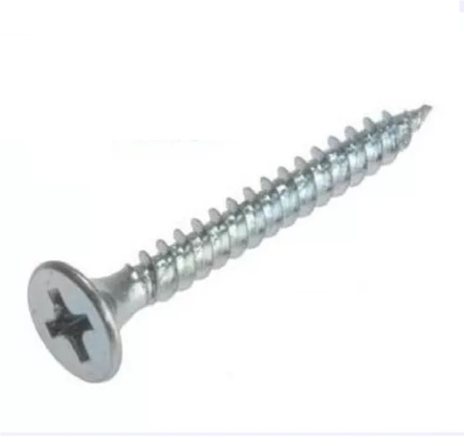 [TOR-HJ-EMP183] TORNILLO AUTORROSCANTE C/ PLANA PHILLIPS ZINC 8 X 2" (BLISTER 8 UNDS) REF. EMP183 / 259332 MARCA HJ