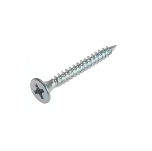 [TOR-HJ-EMP184] TORNILLO AUTORROSCANTE C/PLANA PHILLIPS ZINC 10 X 1" (BLISTER 12 UNDS) REF. EMP184 / 259349 MARCA HJ