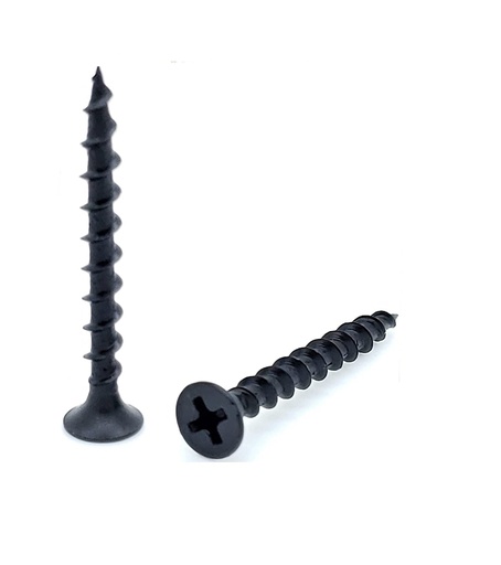 [TOR-HJ-EMP218] TORNILLO P/DRYWALL C/PLANA PHS UNC PAV. 8-8 X 1 1/2" (BLISTER 12 UNDS) REF. EMP218 / 259684 MARCA HJ