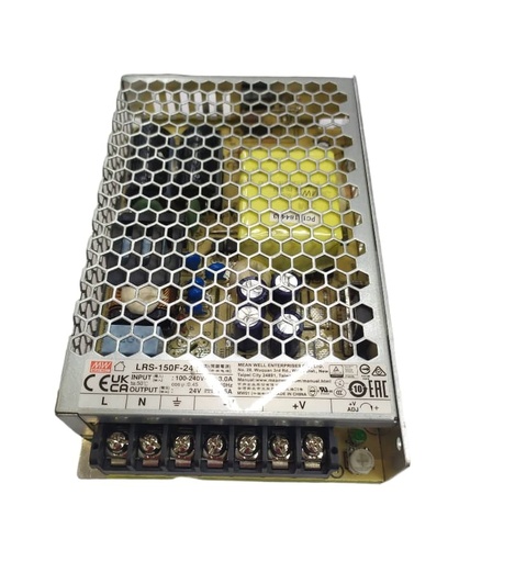 [TRA-LUM-LUM-378-2] TRANSFORMADOR / DRIVER DE ENERGIA/FUENTE DE PODER 24V 150W MEANWELL LRS-150-24 REF. LUM-378-2 LUMIND