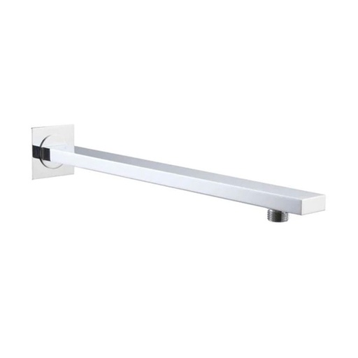 [TUB-BAR-DUC.05.02] TUBO DE DUCHA PARA REGADERA CUADRADO CROMADO 30 CM REF. DUC.05.02 MARCA BARI