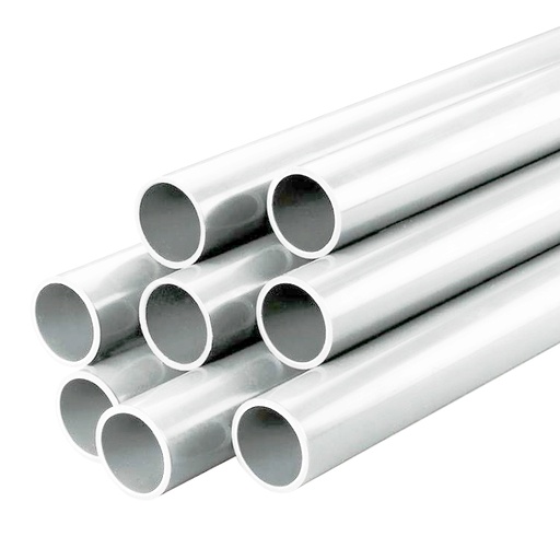 [TUB-NOV-B1.2X3] TUBO DE PVC TIPO CONDUIT DE 1/2" X 3 MTS COLOR BLANCO MARCA NOVAPLAST