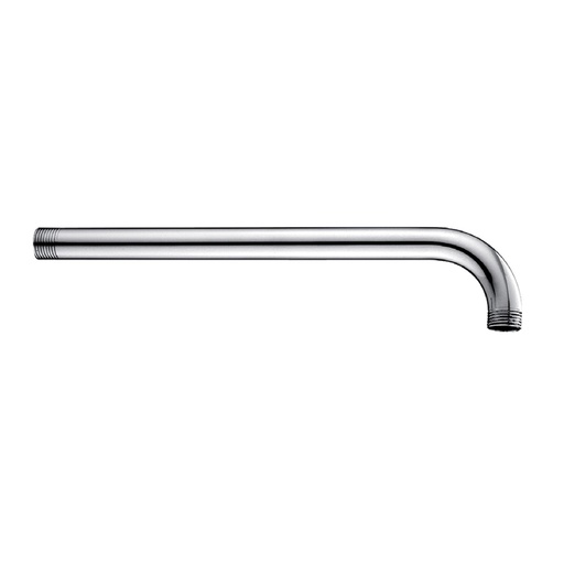 [TUB-QM-14.700.3020] TUBO DE DUCHA / REGADERA A PARED REDONDO QM SERIE DELTA 40 CM MARCA QUALITY METAL