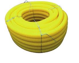 [TUB-TEC-AMA1.2] TUBO CORRUGADO POLIPROPILENO SMET 1/2" X MTS(ROLLO 50 MTS) COLOR AMARILLO MARCA TECNICA MONTE BLANCO