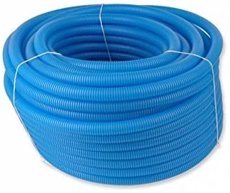 [TUB-TEC-AZU1.2] TUBO CORRUGADO POLIPROPILENO SMET 1/2" X MTS (ROLLO 50 MTS) COLOR AZUL MARCA TECNICA MONTE BLANCO
