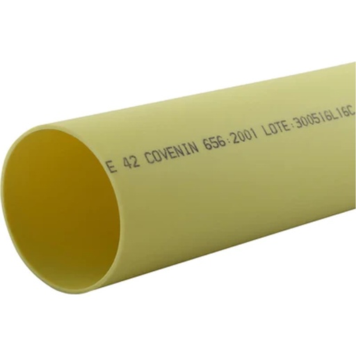 [TUB-TUB-1010000263] TUBO DE PVC PARA AGUA SERVIDA DE 200 MM X 3 MTS ( 8" X 3 MTS ) REF. 1010000263 MARCA TUBRICA