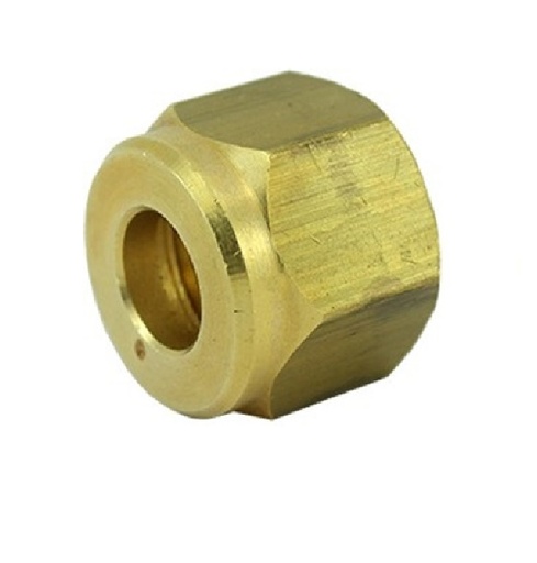 [TUE-VEN-1251] TUERCA DE LATON REG. OXIGENO ROSCA SAE 29/32" REF. D10-V-29 MARCA VENEPRO