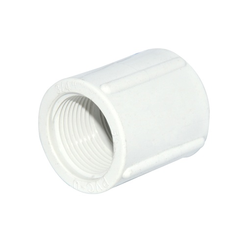 [UNI-SEM-CPP-AB02] UNION / ANILLO PVC AF DE 3/4" CON ROSCA REF.CPP-AB02 MARCA SEMILIC