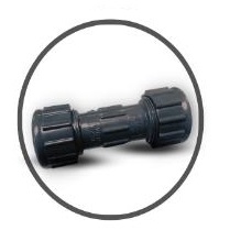 [UNI-UNI-C220201G] UNION / JUNTA DRESSER EN PVC DE 1/2" REF. C220201G MARCA UNITECA