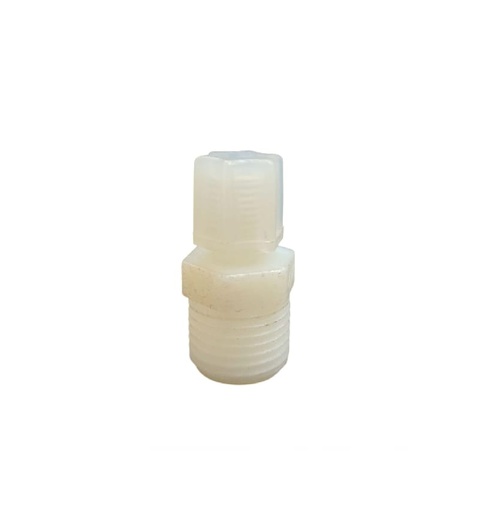 [UNI-ZOW-QF-ZCJ-1.2X1.4] UNION/ ADAPTADOR / CONECTOR QF JACOB ROSCA MACHO 1/2" X 1/4" MARCA ZOWA ( PROMO )