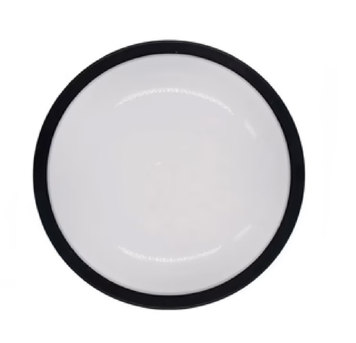 [VAP-HEA-LUM08078] VAPOLETA LED REDONDA 20 W IP65 6500 K 110-265 V LISA NEGRA REF.LUM08078 COD. 300326 MARCA HEA LIGHT  