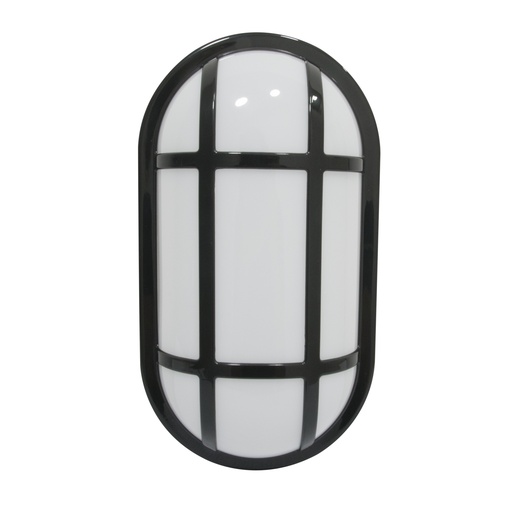 [VAP-HEA-LUM08082] VAPOLETA LED OVALADA 20 W IP65 6500 K 110 - 265 V T/REJ NEGRA REF.LUM08082 / 300180 MARCA HEA LIGHT