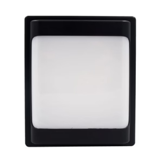 [VAP-HEA-LUM08086] VAPOLETA LED RECTANG. 20 W IP65 6500 K 110-265 V NEGRA REF.LUM08086 COD.300265 MARCA HEA LIGHT