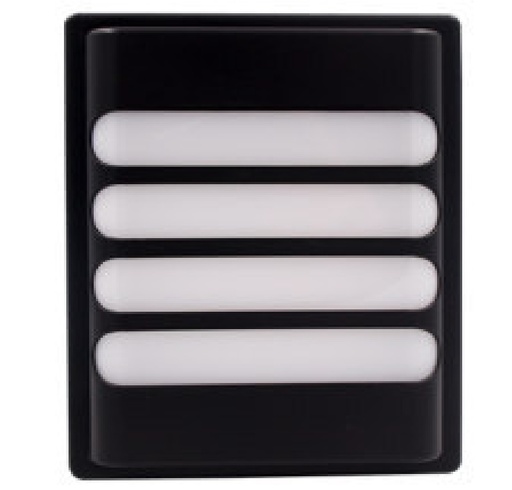 [VAP-HEA-LUM08088] VAPOLETA LED RECTANG. 20 W IP65 6500 K 110-265 V T/ REJ NEGRA REF.LUM08088 / 300241 MARCA HEA LIGHT