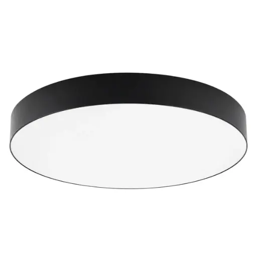 [VAP-LUC-S-606N-G] PLAFON DECORATIVO LED REDONDA 46 W 50CM 110-260 V DIMER. C/CONTROL C/ NEGRO REF. S-606N-G LUCERNA