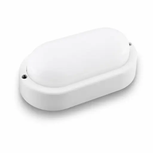 [VAP-LUC-VP8OVAL3K] VAPOLETA OVALADA 8 W IP54 3000 K MULTV 90-265V COLOR BLANCO REF. VP8OVAL3K MARCA LUCERNA