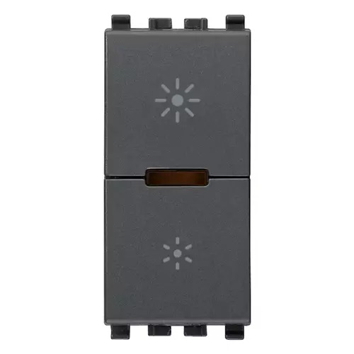 [VAR-VIM-20135.1.120] VARIADOR/ DIMMER (TACO ) 120V 40-300VA 40-400W 50-60 HZ GRIS EIKON REF.20135.1.120 MARCA VIMAR