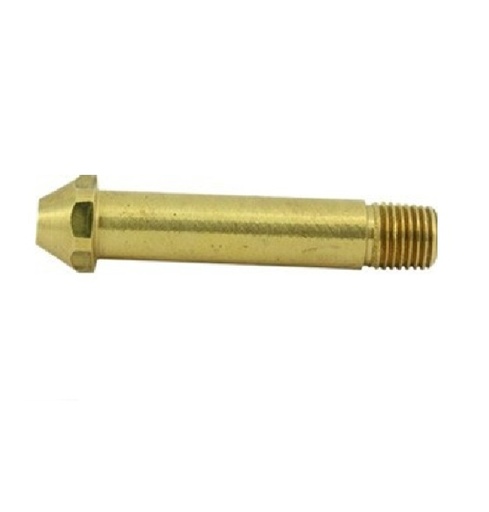 [VAS-VEN-1241] VÁSTAGO DE LATON P/ ACETILENO NPT ROSCA NPT 1/4" REF. D09-V-08 MARCA VENEPRO