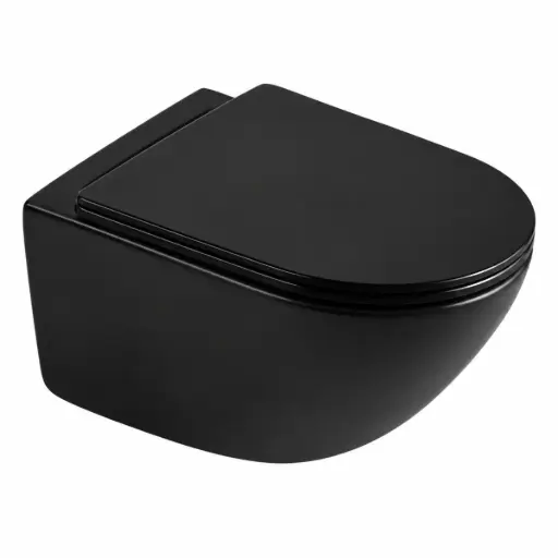 [WC-NOV-NV-WC1884] WC TAZA SUSPENDIDA METEORA RIMLESS ARRASTRE CARGA DUAL NOIR COLOR NEGRO REF. WC1884 MARCA NOVA