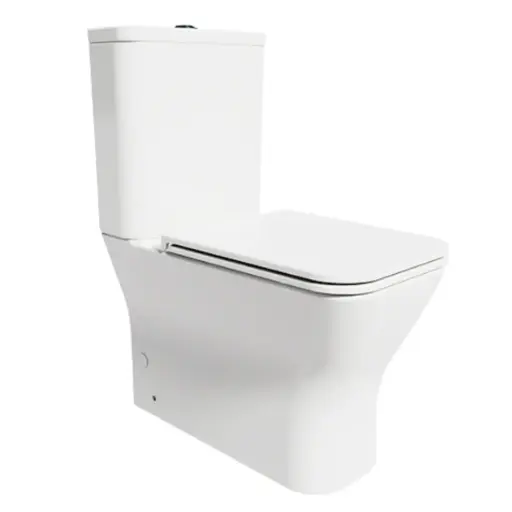 [WC-NOV-NV-WC2276] WC TAZA NEO SQUARE RIMLESS 3/4 5LTS ADOSADO A PARED ASIENTO AMORT. BLANCO REF. NV-WC2271+WC2272 NOVA