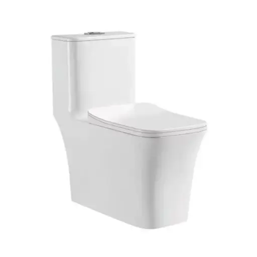 [WC-UNI-SAN-05] WC SANITARIO ONE PIECE DE LUJO DOBLE DESC. RAP, AS CIERRE SUAVE 70 X 37 X 76 CM REF. SAN-05 UNIQUE
