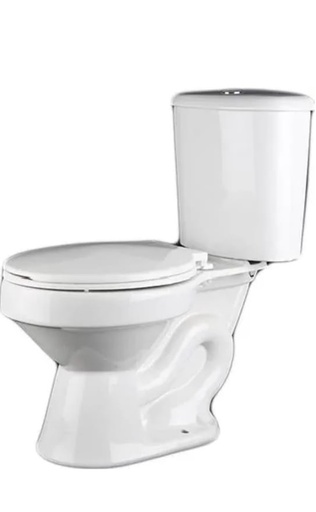 [WC-VEN-ROTONDO] WC CORONET / TANQUE ROTONDO C/HERRAJE T/ASIENTO STANDARD PUSH BUTTON ARRIBA BLANCO MARCA VENCERAMICA