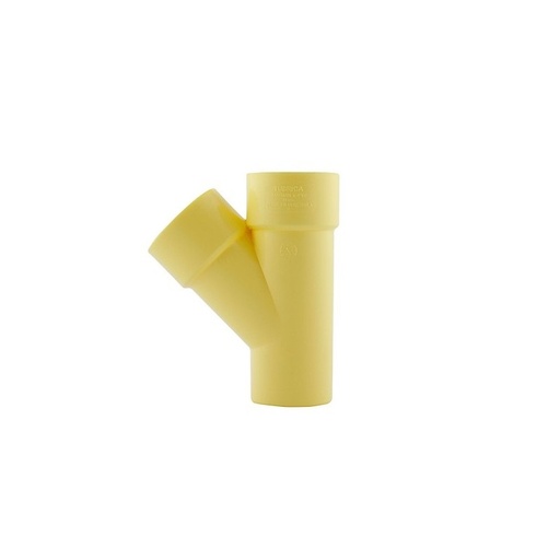 [YEE-DER-50] YEE DE PVC PARA AGUA SERVIDA DE 50 MM (2 ) REF. MARCA DERIVADOS PLASTICOS