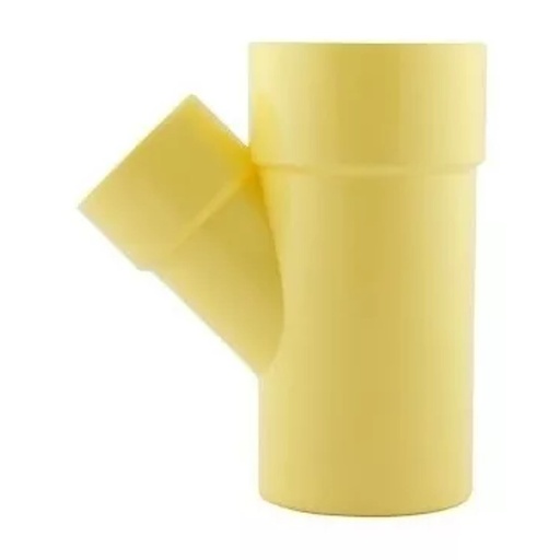 [YEE-UNI-YEE50] YEE DE PVC PARA AGUA SERVIDA DE 50 MM (2") REF. YEE-UNI-YEE50 MARCA UNION K