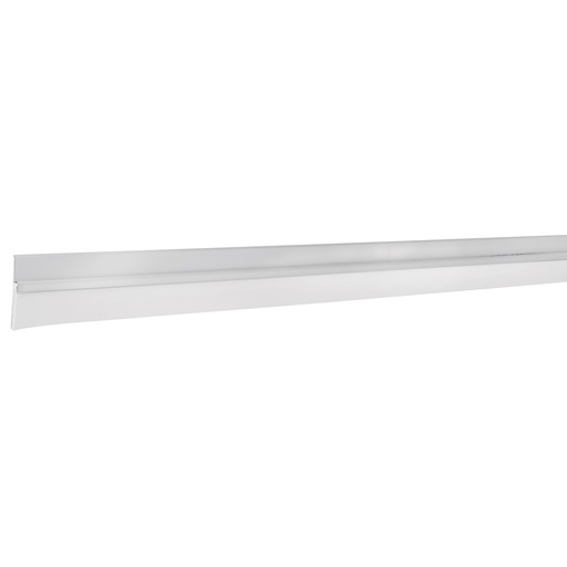 [ZOC-HER-43030] ZOCALO / PARABICHO / TAPA POLVO DE ALUMINIO P/PUERTAS 1 MTS X 2.2 CM GRIS REF. 43030 MARCA HERMEX